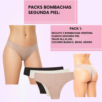 PROMO 3X1 | BOMBACHAS SEGUNDA PIEL