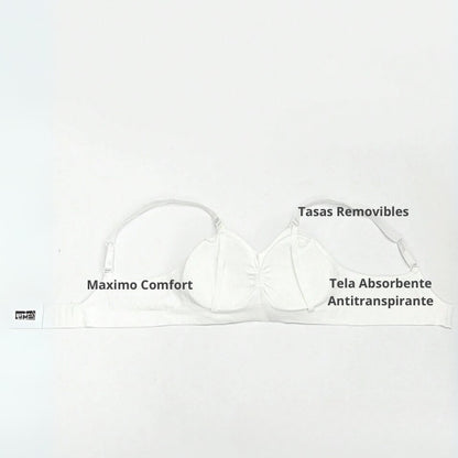 PROMO 3 X 1 | CORPIÑO DE AMAMANTAR + PACK DE BOMBACHAS DE REGALO